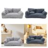 Pet Sofa Plush Comfortable Anti Skid Base All Seasons Rectangle Pet Supplies Dog Couch with Removable Cover for Kitten Pet Dog