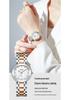 OFNS Women's Waterproof Rhinestone Luxury Quartz Watch with Roman Numerals