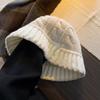 In Autumn and Winter Korean Style Black Woolen Hats Are Versatile and Can Make Your Face Look Good Small Knitted Hats Are Trendy
