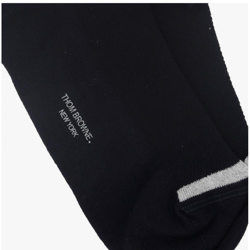 Thom Browne Hector Intarsia Stripe Tab Crew Socks Fas240a Y3011