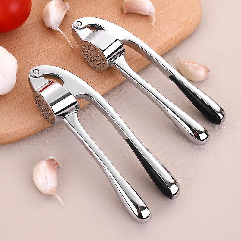 1PC Garlic Press Garlic Puree Manual Ginger Garlic Maker Walnut Clip Household Alloy Kitchen Mini Gadget Household Kitchen Tools