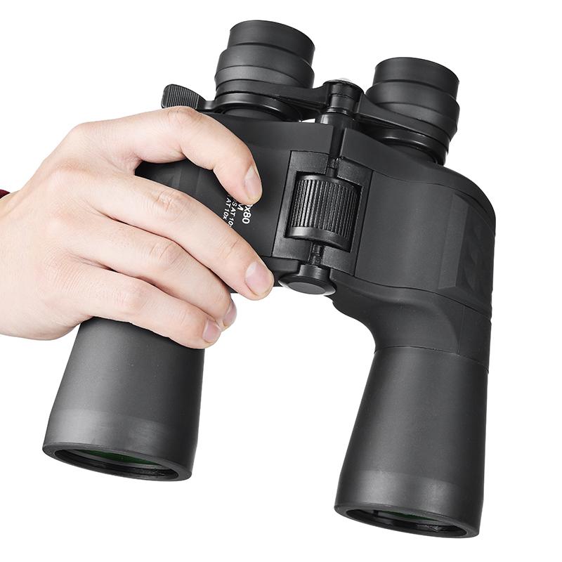 Professional HD 10-120x80 Binoculars Zoom High Magnification Night Vision Hunting Telescope Wide Angle Binocular Dropshipping