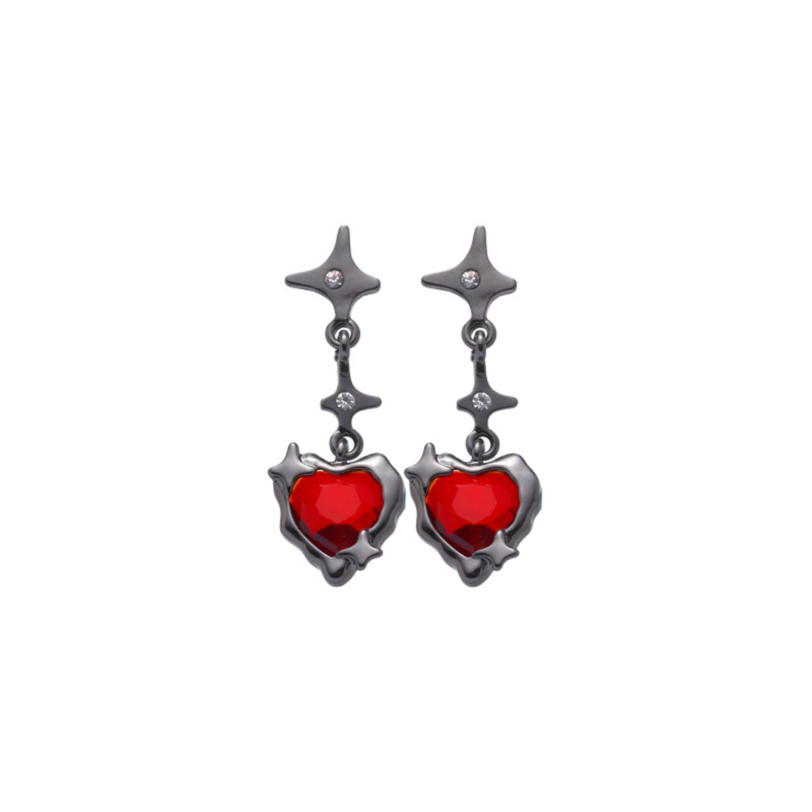 

Женские модные и универсальные серьги One Size красный