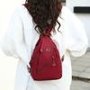 Bolso cruzado de hombro multifuncional de nailon para mujer