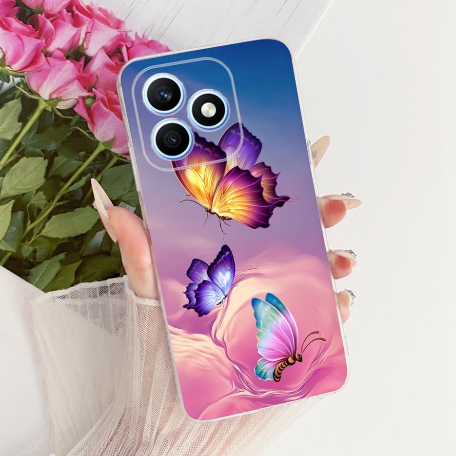 For Honor X8d 4G Case Cool Fashion Painted Cover 6.77'' Soft Silicone Phone Case For Honor X8d X 8d HonorX8d 4G Back Cover Coque