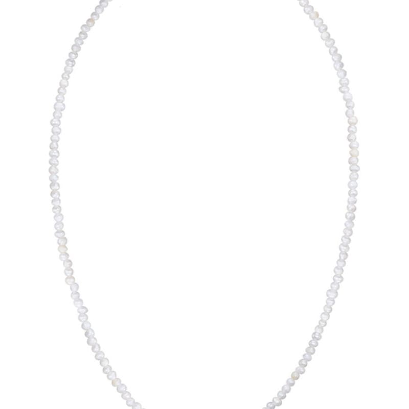 LUNNE [Renewal] Silver 925 Classic Freshwater Pearl Necklace #LSN32
