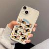 Transparent Shockproof Phone Case for IPhone 11 12 13 14 15 16 17 Pro Max 16 15 14 Plus 17 Pro Adorable Corgi TPU Phone Case