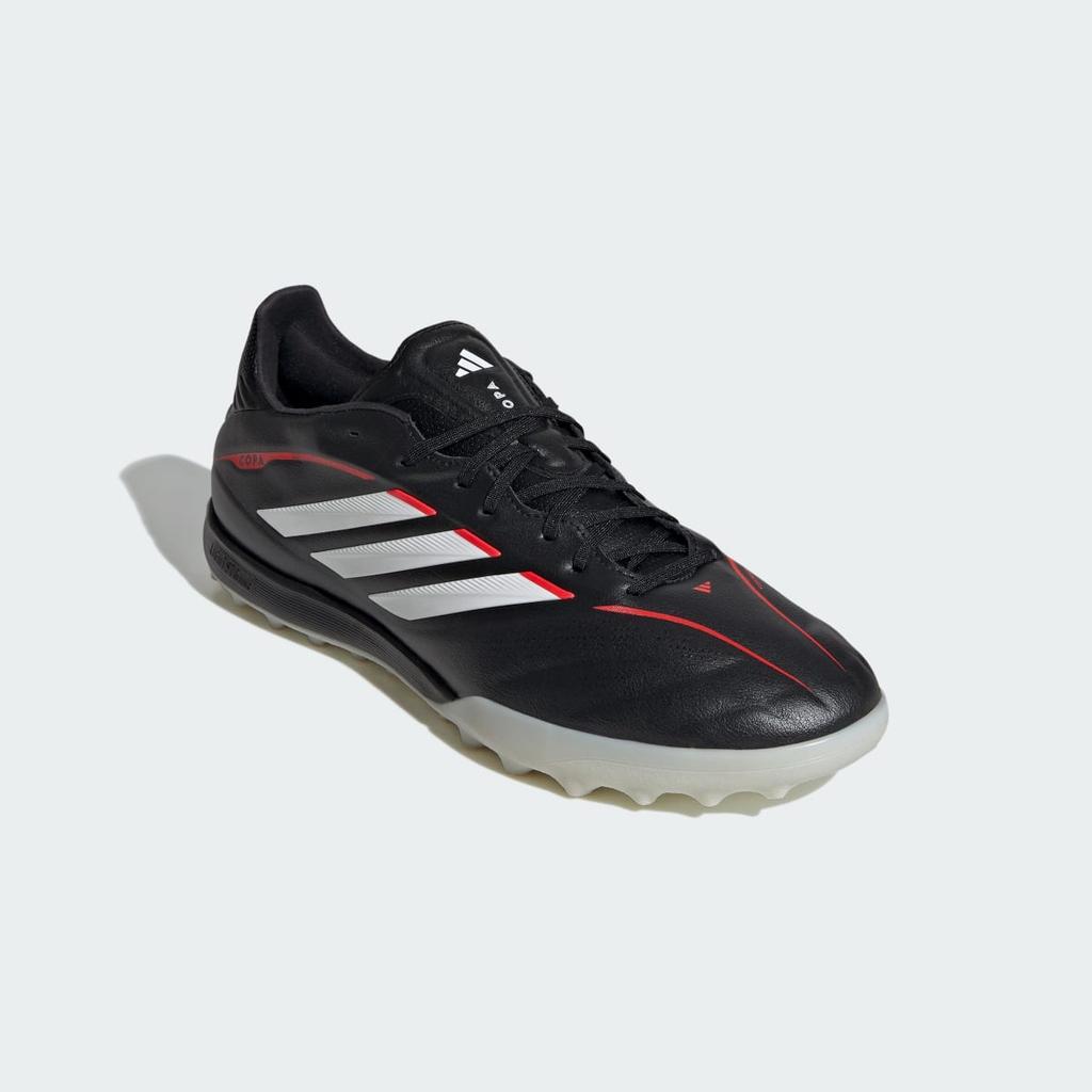 adidas COPA PURE IV PRO Turf Football JQ0426 Unisex Performance Sports Shoes Core Black / Cloud White / Lucid Red