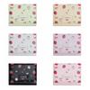 Bow PU Leather Wallet Printing Card Holder Fashion Tri-fold Wallet  Daily