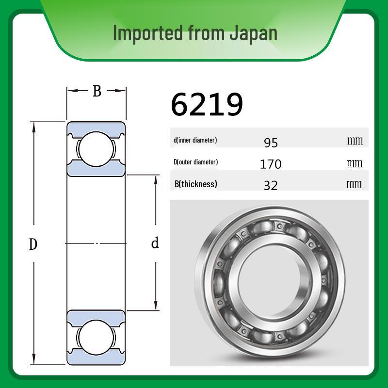 NSK Japan 6218-6224ZZ DDU VV Noiseless Bearings