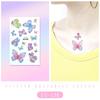 Ruikalong Cartoon Mermaid & Butterfly Glitter Tattoo Stickers for Children