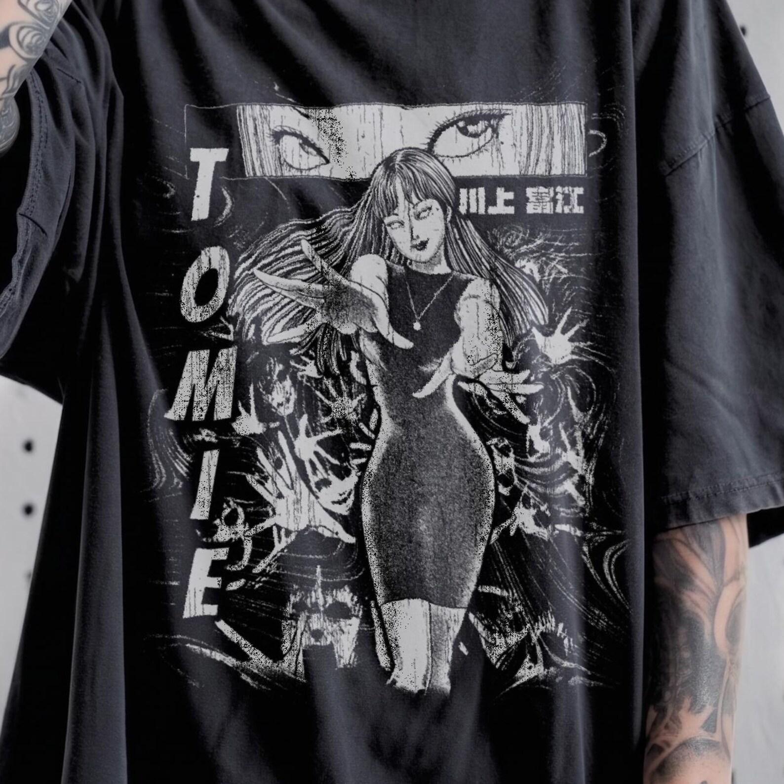 Unisex Tomie shirt, Junji Ito Manga T-shirt, Anime Graphic Tee 3XL