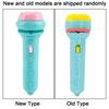 Kids Projector Flashlight Different Animal Patterns Early Educational Science Projector Luminous ToyBlue(80 Patterns)