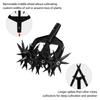 Cultivator Tool, Portable Manual Garden   Soil Dump  for Lawn Reseeding Soil Planting  ing