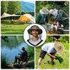 Mosquitoes Head Net Mesh for Camping Hiking Gardening Outdoor Fishing Face Mask Hood Netting Over Hat Insect Shield