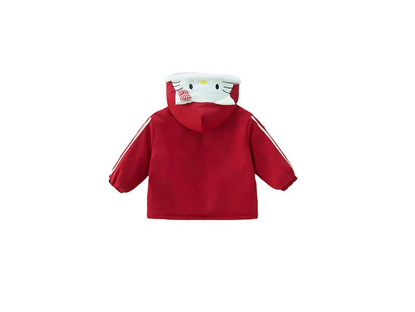 Girls' Cartoon Quilted Cotton Coat - Winter 2025 Fashion for Baby & Kids