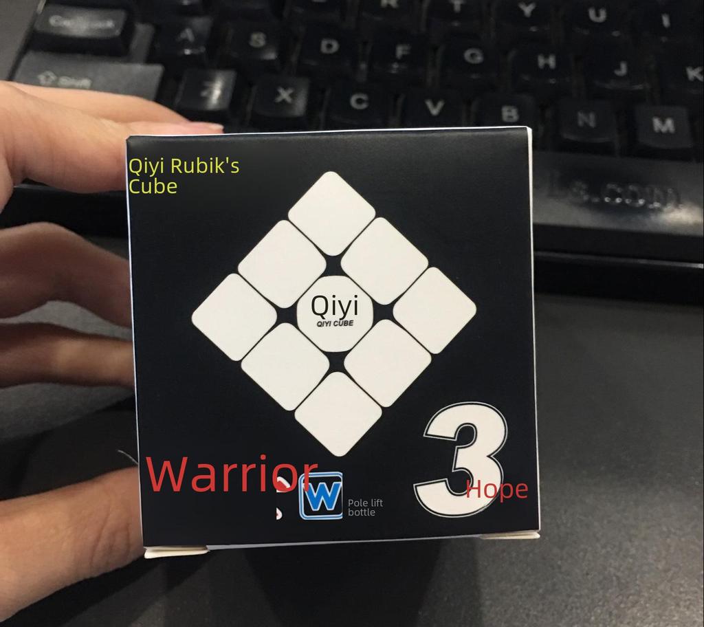 Qiyi Warrior S 3x3 English Version Cube - Educational Toy for Kindergarten