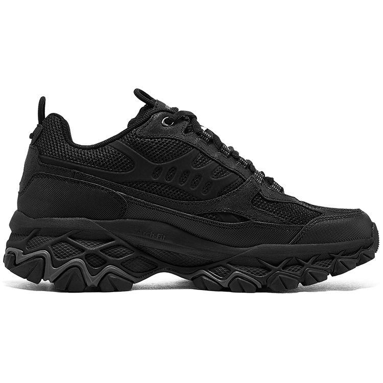 Skechers Akhidime Outdoor Sports Low-Top Casual Shoes Men sneakers Black 237358-BBK