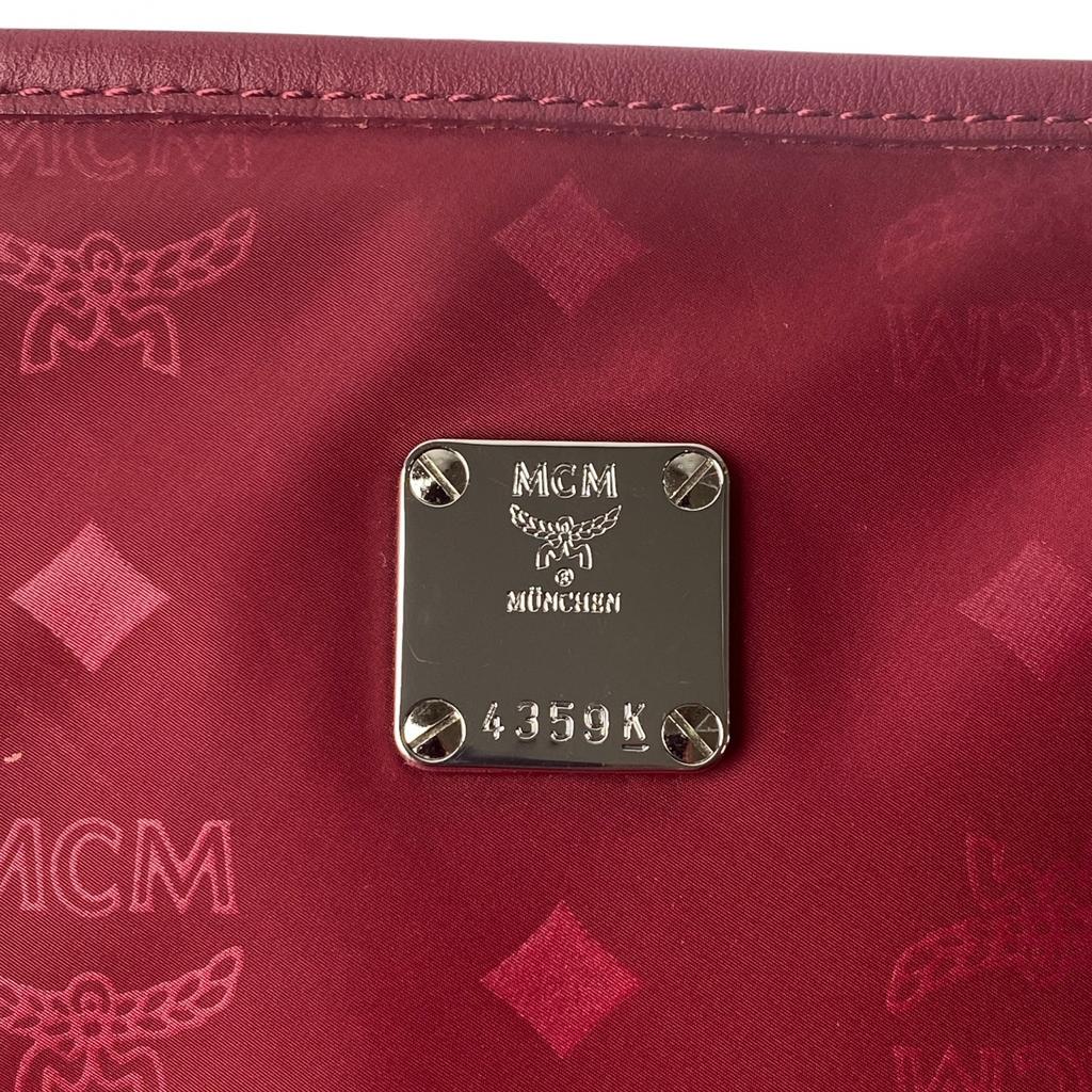 Použitá MCM Tote Bag Červená série Nylon Dámská