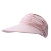 Women's Outdoor Sports Visor Hat, High Ponytail Sun Hat for Beach, UV Protection Breathable Quick-Dry Running Fishing Cap