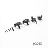 FMS 1/10 Atlas RC Truck Car Parts Front Bumper Main Gear Box Set Light Cup Shock Absorbers