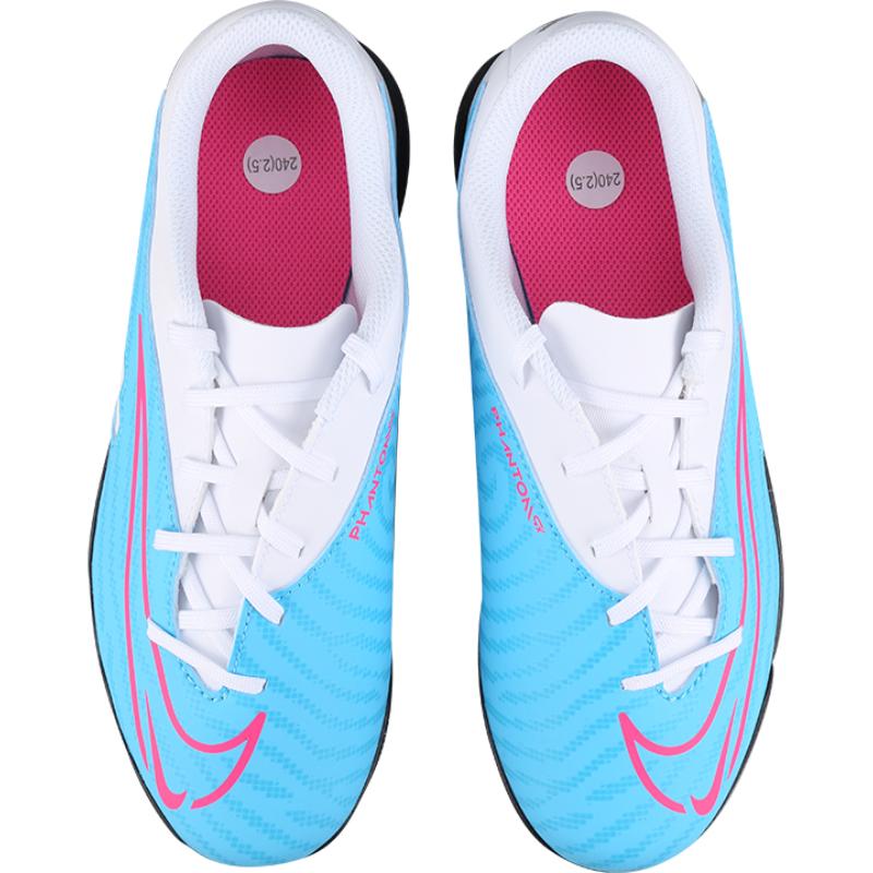 Nike Phantom GX Academy CLUB TF Broken Studs Low Top Soccer Shoes Sea Blue Kids' Sneakers DD9567-446