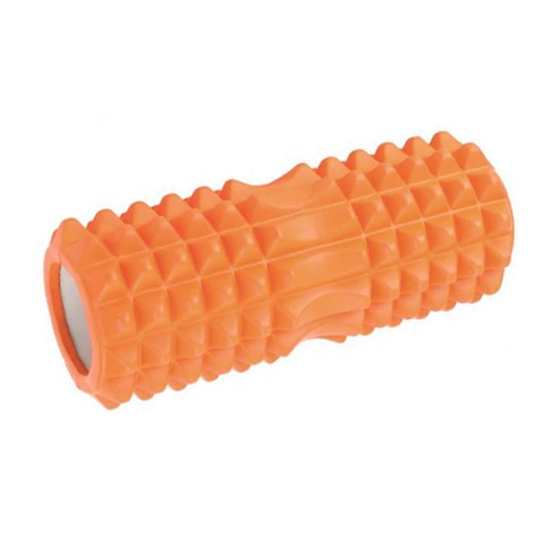 Yoga Column Roller Fitness Equipment Eva Foam Roller Yoga Pilates Yoga Block Gym Roller оранжевый