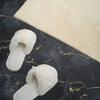 Printed Vinyl Tiles Ready for Installation Elegant Marble with Veins 4X50X50 Cm