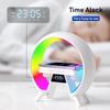 VAORLO 15W Wireless Charger + Wireless 5.3 Speaker + RGB Light + Time Alcok 4 IN 1 For Iphone 15 15pro 15promax