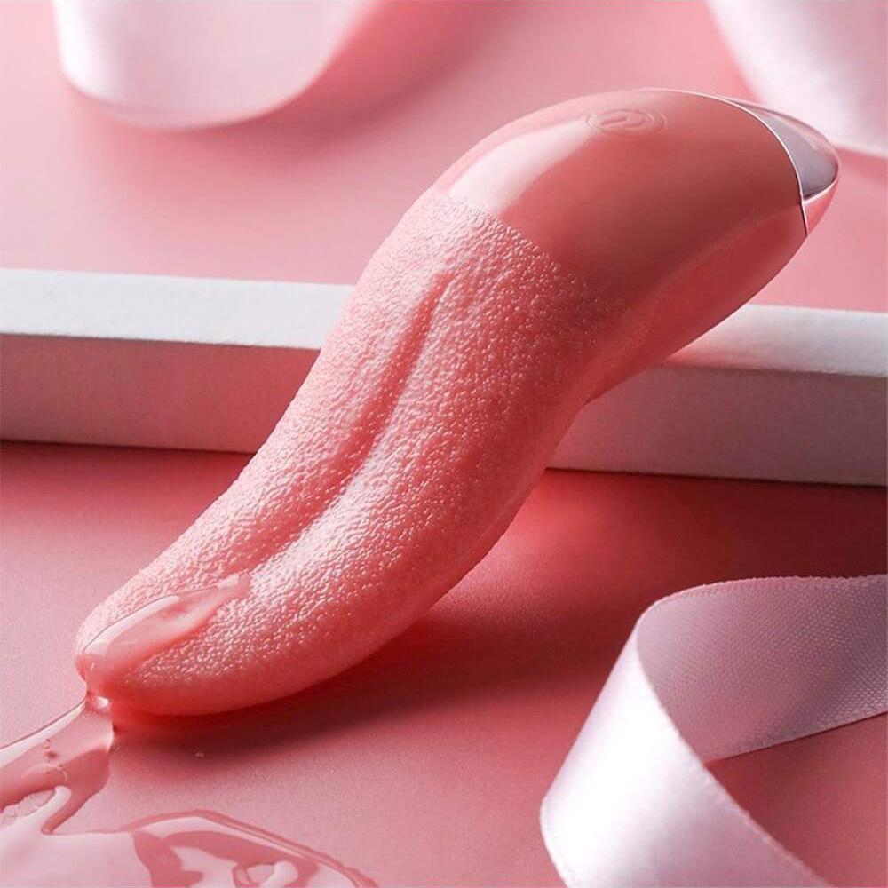 Female Tongue Vibration Massager for Enhanced Pleasure