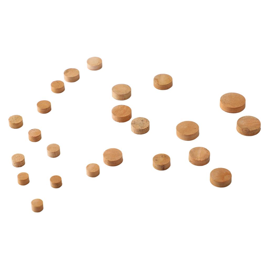 23Pcs Oboe Pads Cork Odorless Soft Good Sealing Wear Resistant Insulated Sound Hole Gasket Replacement