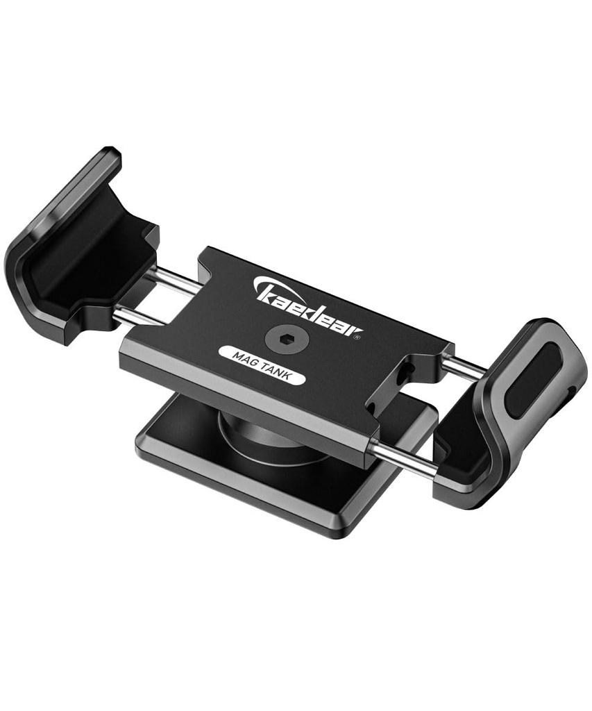 Kaedear Bike Smartphone Holder Magnet Aluminum Alloy CNC Mobile Holder Motorcycle Smartphone Holder Strong Neodymium Magnet Full Magnet Angle