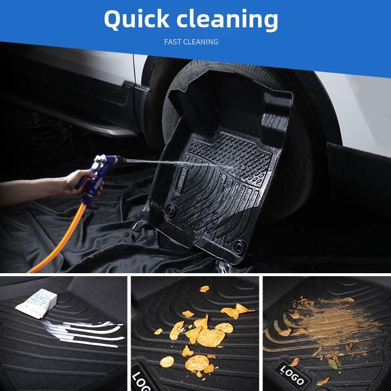 North America Specific Ized All-Weather TPE Car Floor Mats for GMC Canyon General Motors Special Car Mats
