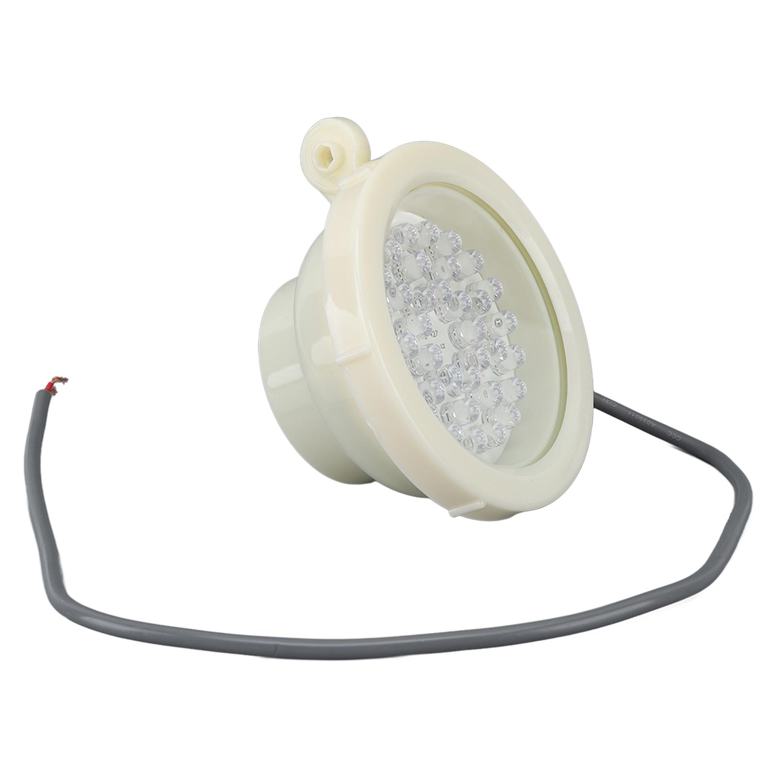 

LED Pool Lights 140mm Waterproof 8W AC24V Engineering Plastic Colorful Submersible LED Lights for Pool