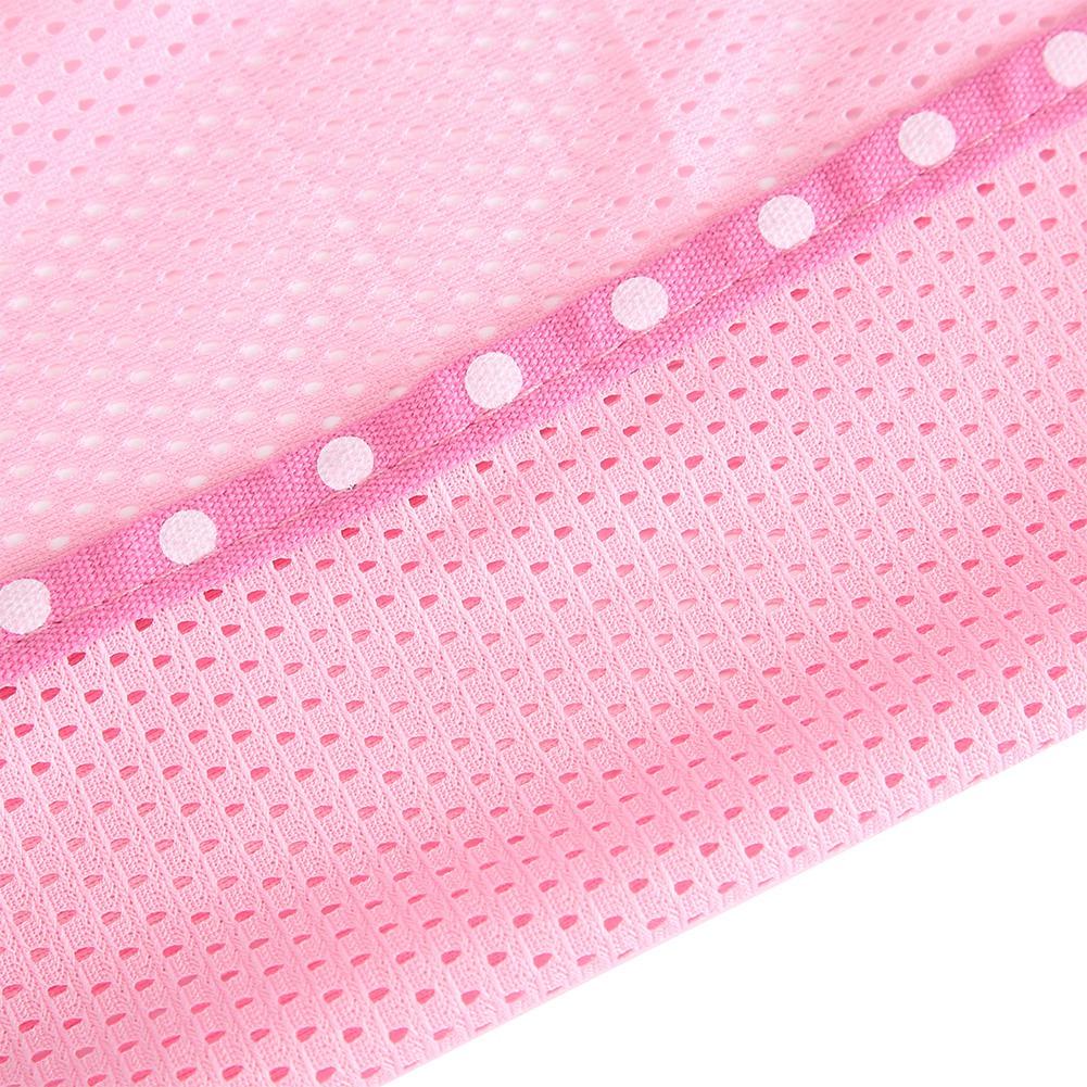 Winter Sommer Zwei Seiten Multifunktionale Tragbare Atmungsaktive Netz Haustier Hängematte Hängebett für Katzen Hunde(Rosa S)