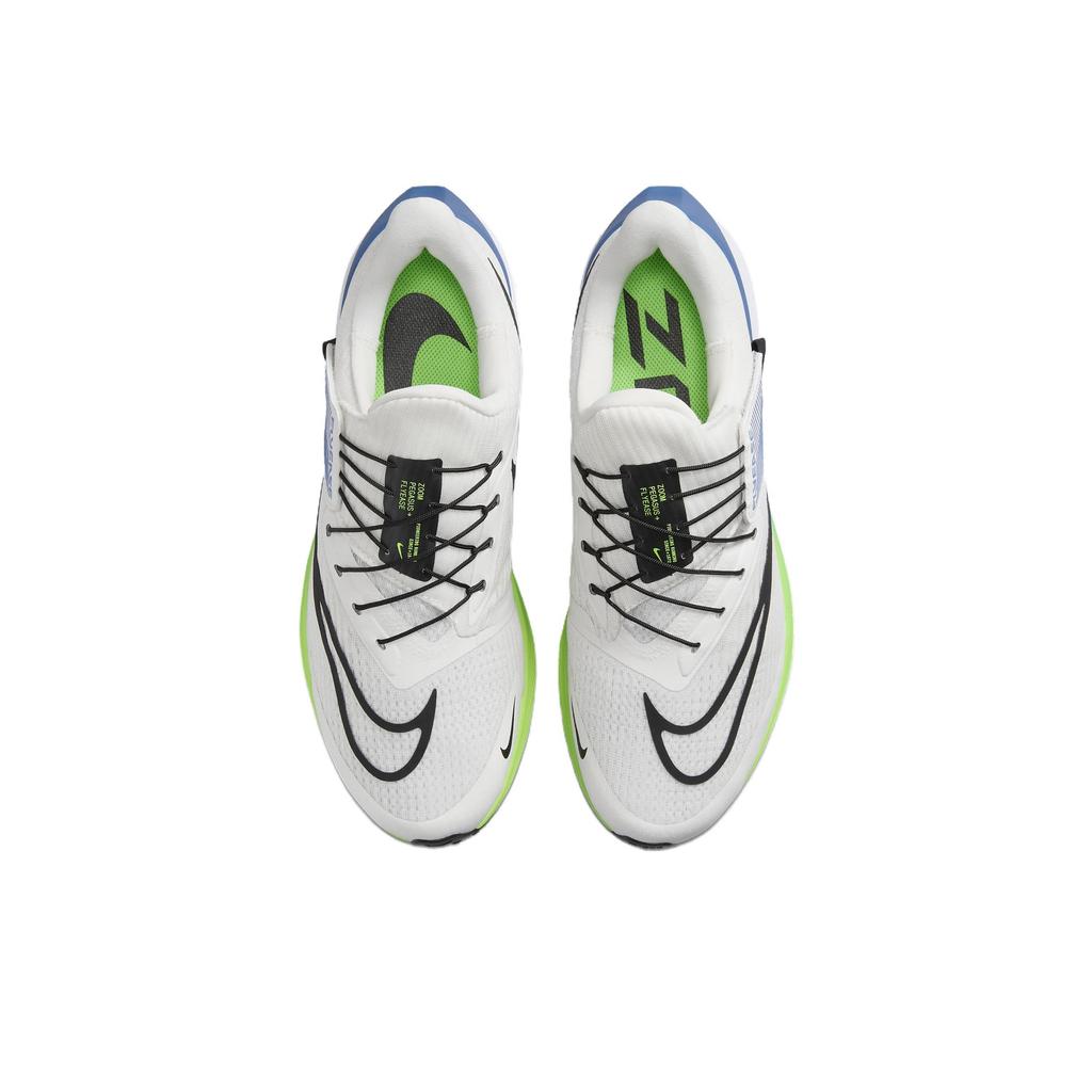 Nike Pegasus Flyease Comfortable Lightweight Non-Slip Breathable Low-Top Running Shoes Men Running Shoes White Green Blue DJ7381-006