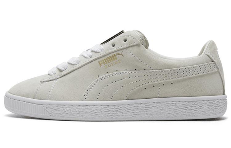 PUMA Suede Classic Metal Badge White Team Gold 370081-02 42