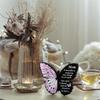 Acrylic Butterfly Memorial Keepsake - Heartfelt Sympathy Gift for The Loss of A Mother, Commemorative Decor with Inspirational Quote