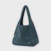 Alpaca Wool Wholegarment Knit Big Bag_MIDNIGHT BLUE