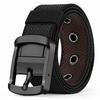 Double Sided Nylon Waist Belt 120cm Length Casual Trouser Belt Unisex Belt  For Daily Casual Wear