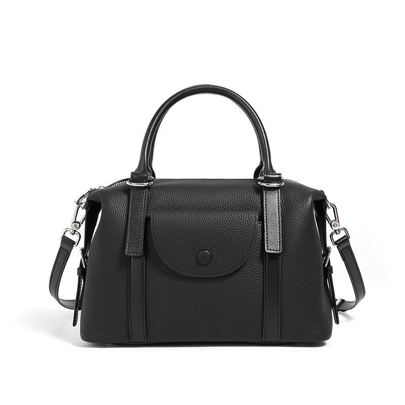 Handbag Leather Female Foreskin Handbag Everything Stylish Shoulder Bag Crossbody Bag Commuter Bag