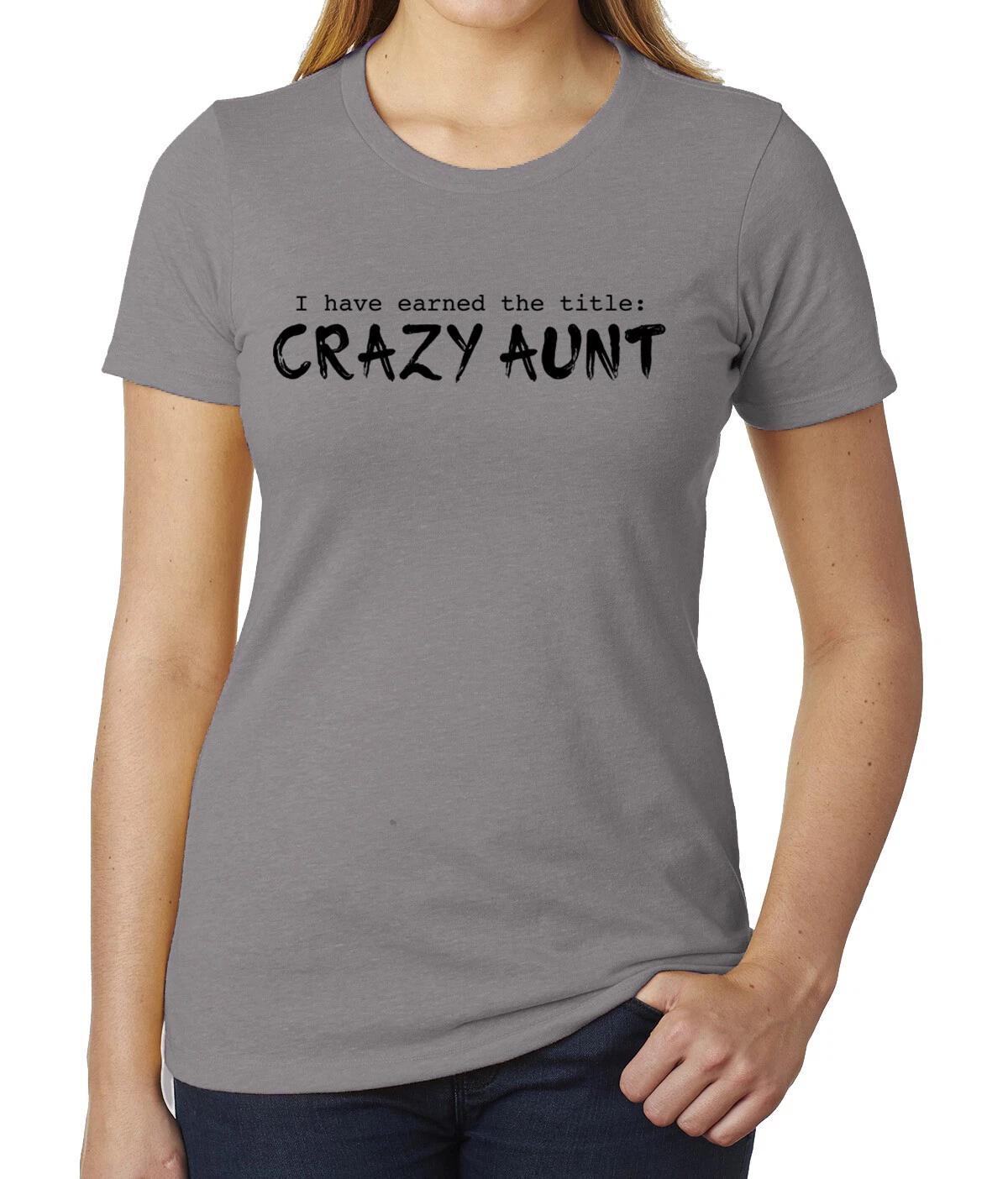 Crazy Aunt Tee- Family Reunion Woman s T-Shirts S