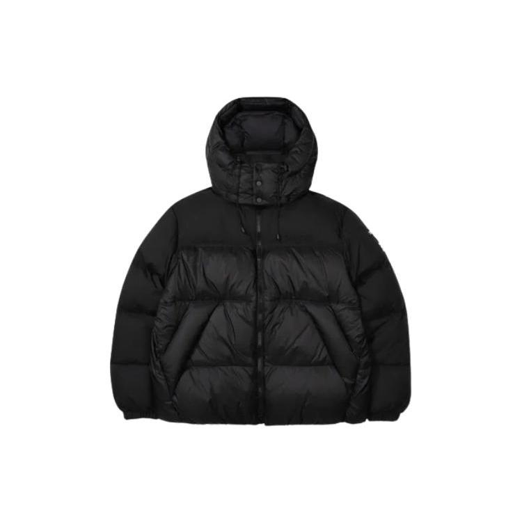 New FILA Down Jackets Unisex Black FS2DJF4131X-BLK