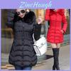 Stylish Winter Ladies Puffer Jacket With Luxurious Fur Hood For Ultimate Warmth