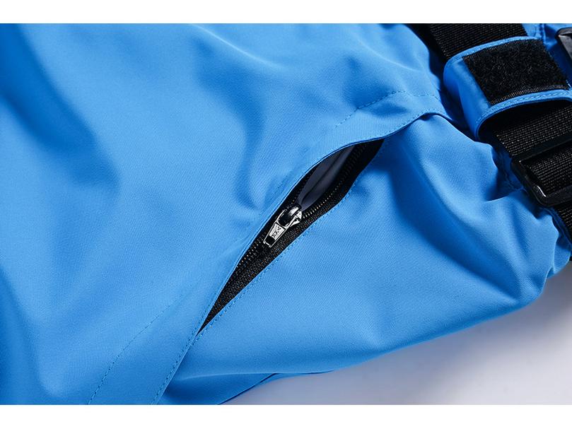 Unisex Winter Windproof Ski Bib Pants - Warm & Thickened for Outdoor Snowboarding