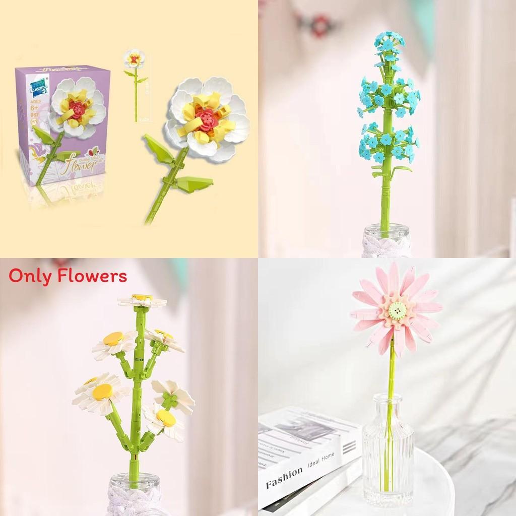 Stunning Diy Transparent Flower Building Blocks For Unique Rose Bouquet Creations And Decor