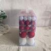 100pcs Delicate Christmas Tree Decoration Pendant Shatterproof Electroplated Ball  Window