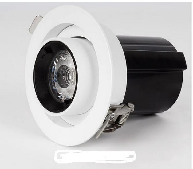 Retractable Adjustable COB Gooseneck Spotlight for Commercial and Retail Lighting