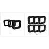 3Pcs/6Pcs Rubber Cushion Hitch Receiver Pad Reduce Rattle Eliminate Noise for 2In Mounts Provide Cushion