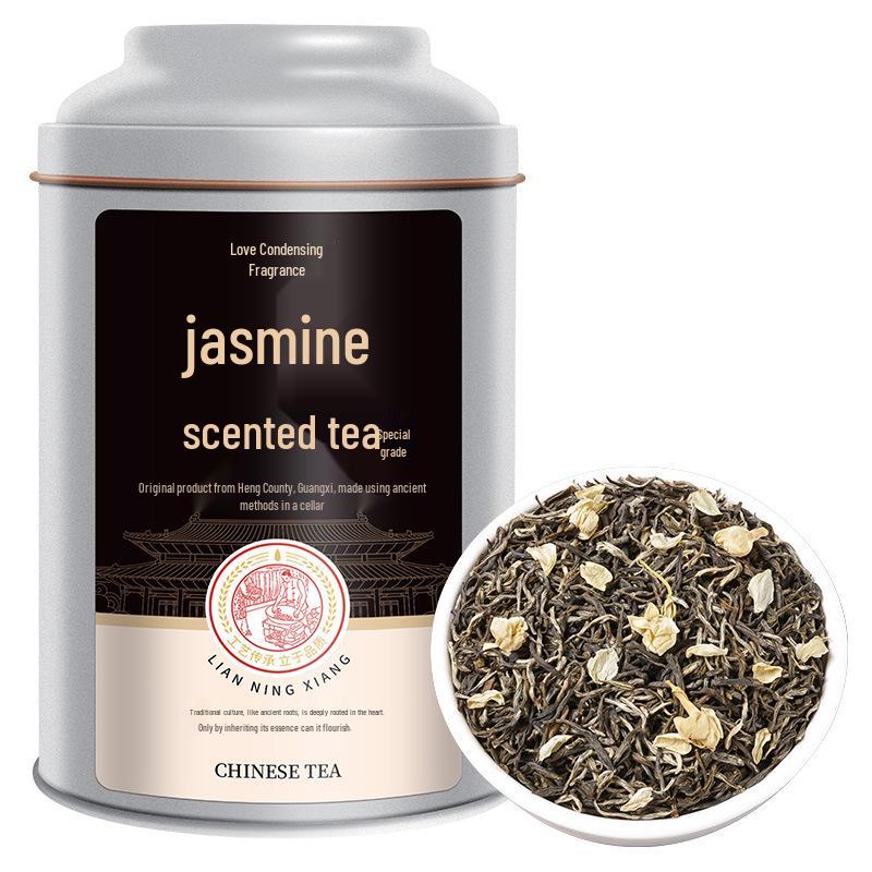 Love Condensing Jasmine Tea: Rich Aroma, Exquisite Tin Packaging